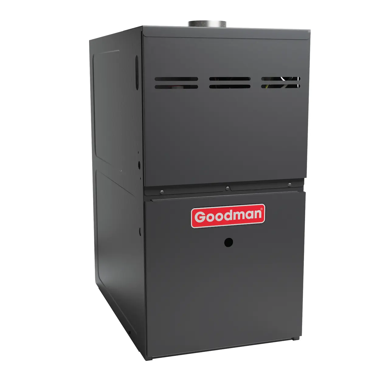 Goodman 80% AFUE upflow gas furnace unit available for supply and installation in Mississauga, ON