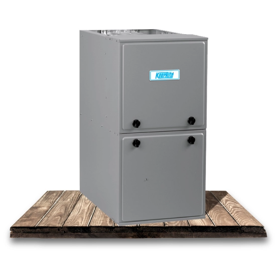 KeepRite high-efficiency gas furnace available for supply and installation in Mississauga, ON