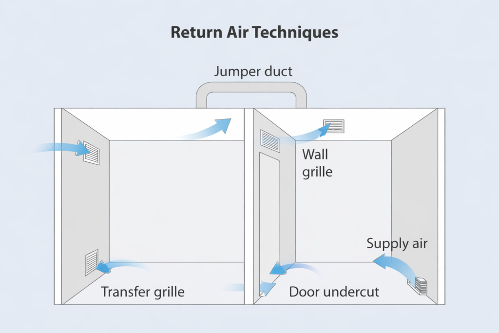 return air techniques in furnace