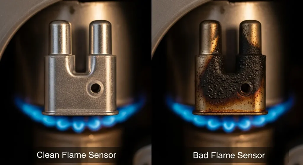 What Does a Bad Flame Sensor Look Like? Visual Signs and Fixes
